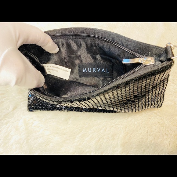 MURVAL Sequin Mini Bag / Clutch - Picture 2 of 6